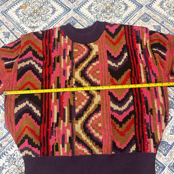 FARM Rio Multicolor Patterned Sweater - Picture 7 of 11
